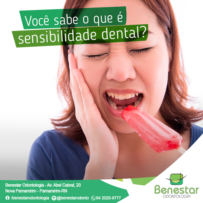 O que é sensibilidade dental?